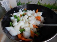 豆豉炒凉粉的做法步骤7