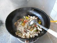 彩椒海鲜菇的做法步骤8
