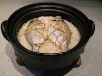 咸鱼肽米煲仔饭的做法步骤7