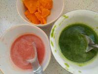 小清新蔬菜汁馒头卷的做法步骤1